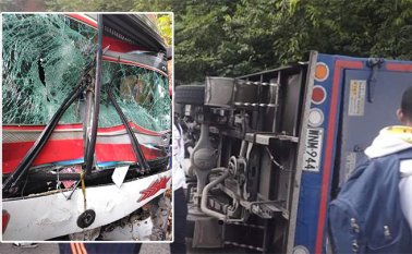 Cuando transitaban por carreteras santandereanas. Colprensa