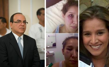 El diputado del centro democrático, Leonardo Cuéllar Sus, fue denunciado en 2015 por su pareja en ese momento, Paola Mora, de haberla golpeado. La justicia lo condenó por estos hechos y está pendiente un recurso de casación Archivo