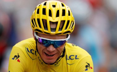 El ciclista era octavo de la general. EFE