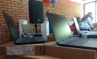 La escuela cuenta con el mobiliario requerido para que los niños inicien sus clases en el segundo semestre de 2019. Cortesía