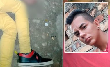 Uno de los hombres asesinados era menor de edad. Cortesía