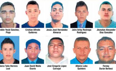 Hay 16 personas, en total, que hacen parte del cartel de los delincuentes más buscados de esta zona del país. Cortesía