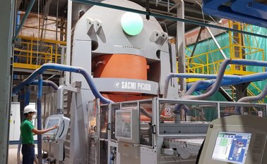 La eficiencia energética en la planta industrial está relacionada con la reducción de emisiones de dióxido de carbono.
Cortesía