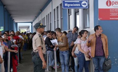 Alrededor de 3,4 millones de venezolanos han abandonado su país en los últimos tres años. EFE