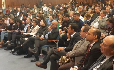 En el centro cultural Gabriel García Márquez, en Bogotá, se llevó a cabo la reunión de los integrantes del movimiento ‘Defendamos la Paz’ que definió una estrategia para salvar la circunscripción especial para la paz. Colprensa