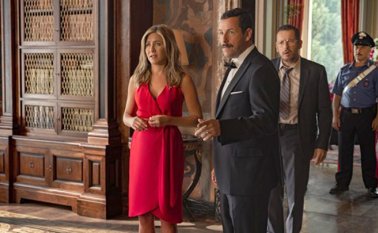 Jennifer Aniston y Adam Sandler. Cortesía