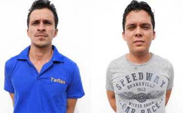 Elkin Wladimir Cruz Castro y Gerson Rolón Pineda. Cortesía