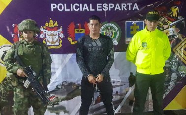 Jesús Jiménez Contreras, ‘Pachelero’, fue enviado a la cárcel. Ejército Nacional