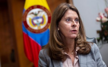 Vicepresidenta de Colombia, Marta Lucía Ramírez. Colprensa