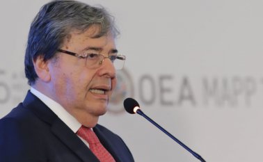 Carlos Holmes Trujillo, canciller de Colombia. Colprensa
