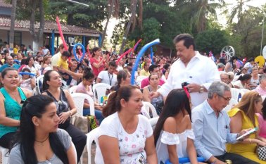 Estuvieron en una reunión en la ciudadela La Libertad. Especial para La Opinión
