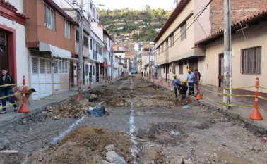 De acuerdo con el cronograma de obra los trabajos demorarán entre cuatro y cinco meses, dependiendo de las condiciones climáticas. Roberto Ospino