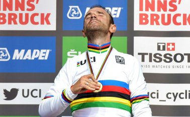 El ciclista español, compañero de escuadra de Nairo Quintana, ganó ayer su tercer título nacional, esta vez en Murcia, su tierra. AFP