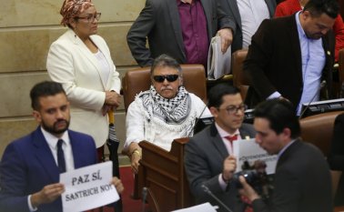 La ONU también le pidió a Santrich que cumpla con el acuerdo. Colprensa