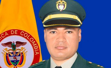 Teniente Cesar Salamanca Saavedra, quien perdió la vida en Teorama. Cortesía