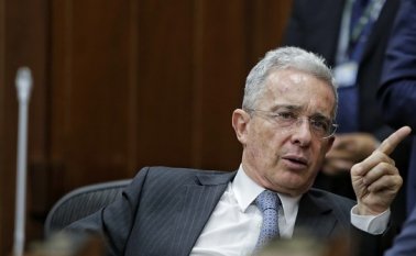 Senador Álvaro Uribe. Colprensa