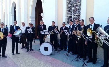 Doce adultos mayores integran la Banda Municipal de Ocaña. Cortesía