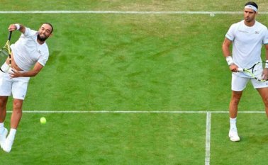 De esta manera, Cabal y Farah extendieron a siete sus victorias consecutivas sobre césped y ya presumen de haber logrado cuartos de final en los cuatro Grand Slam. Twitter