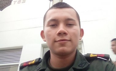 Dairo Jhair Peñaloza Peñaloza, de 19 años. Cortesía