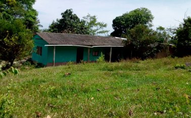 La casa donde vivía Elicimaco Pérez Salcedo, natural de Ábrego, estaba revolcada. Cortesía