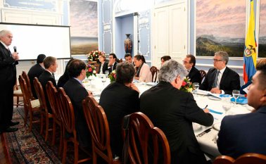 La reunión tuvo la participación de los ministros, directores de departamentos administrativos y consejeros presidenciales, quienes presentaron los lineamientos y el plan de acción para el cumplimiento de las metas al 2022. Colprensa