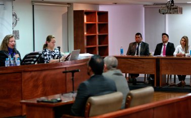 La audiencia de lectura de fallo tuvo lugar en la tarde de este lunes en la sede del Ministerio Público en el que se escuchó el relato de los hechos que fueron considerados por el ente disciplinario como una falta gravísima.  Colprensa