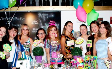 Marcela Angulo, Tania Manzano, Soraya Torres, María Teresa Gamboa, Martha Liliana Salgar, María Alexandra Valderrama, Marisol Corona, Lina Bermúdez, Lorena Rincón y Ana Cecilia Roso. Cortesía