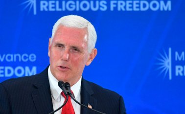 Vicepresidente de Estados Unidos, Mike Pence. AFP