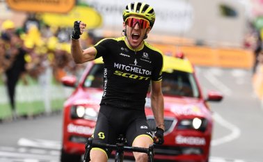Simon Yates.  AFP