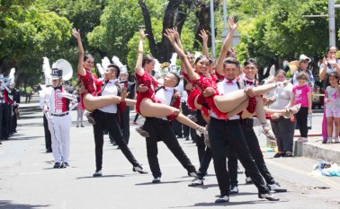 El show de bandas acaparó los elogios de los cucuteños a lo largo del recorrido que cumplió por las principales vías de la ciudad. Alfredo Estévez