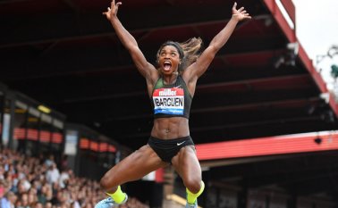 Caterine Ibargüen busca en esta competencia alcanzar el podio panamericano y es la deportista con más opciones de ganar. Archivo