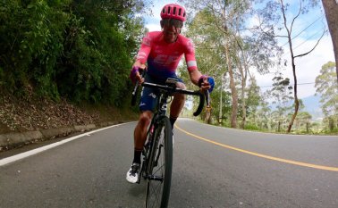 "El ciclista acabará en dos o tres años y quedará la persona. Cuando logras pasar ese nivel", dice Urán.  Tomada de Twitter