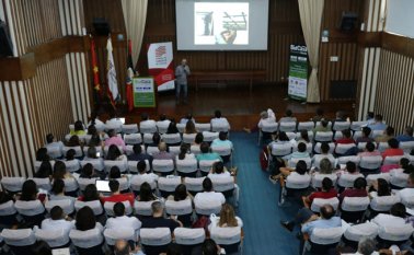 Camacol Cúcuta y Nororiente lideró ayer el foro ‘Biocasa, hábitat y desarrollo sostenible’, con la participación de ponentes del orden nacional. Cortesía