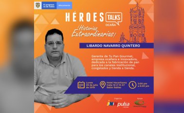 Libardo Navarro, gerente una empresa ocañera, será uno de los invitados. Tomada de Twitter