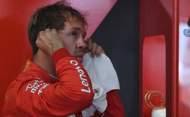 Sebastian Vettel (Ferrari). AFP