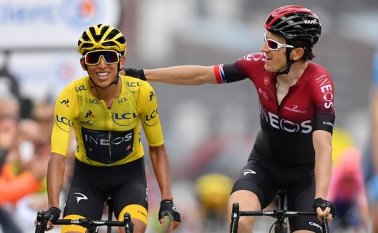 Egan Bernal gana Tour de Francia. Ineos Team
