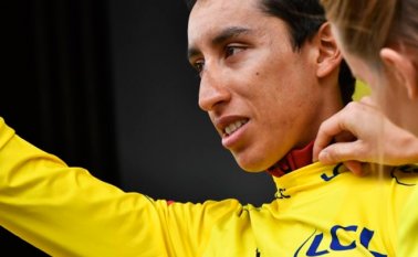 Egan Bernal. AFP