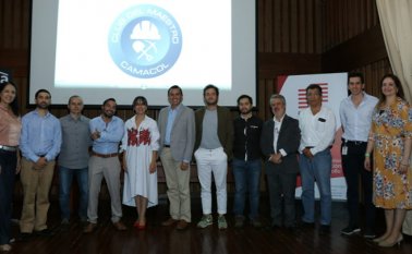 Martha Lucía Montañez Zúñiga, directora de gestión docial y formación Camacol Valle; Carlos Salazar, director ambiental Camacol Antioquia, Carlos Mauricio Bedoya, Carlos Arciniegas, Margarita María Contreras, gerente Camacol Cúcuta y nororiente;José Martínez, Diego Prada, Jhonatan Armijos,Javier Forero,Orlando Miguel Polo, Raúl Andrés Colmenares Rey, vicepresidente Junta Directiva Camacol Cúcuta y Nororiente y Alexandra Sofía Cañas Mejía, gerente de Camacol Valle. Cortesía