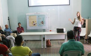 Informaron sobre la convocatoria para jóvenes talentos. Obando