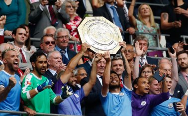 El Manchester City es el actual campeón.  AFP