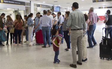 Se espera que el tráfico de pasajeros continúe creciendo en el segundo semestre del año.
 Archivo