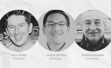 Equipo periodístico del Diario El Comercio secuestrado en la zona fronteriza entre Colombia y Ecuador.  Colprensa