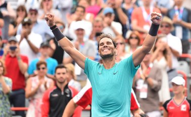 El español Rafael Nadal derrotó al ruso Medvedev en tan solo una hora y once minutos, con dos parciales de 6-3 y 6-0. AFP
