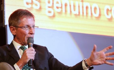 Emilio Archila, alto consejero para la Estabilización y Consolidación, presentó en un balance sobre cómo va la implementación de los acuerdos de paz con la desmovilizada guerrilla de las Farc. Colprensa