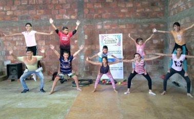 Siete instructores del Teatro Manotas lideran las capacitaciones. Cortesía