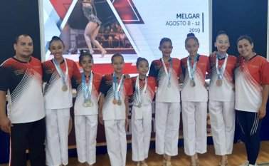 La delegación motilona logró 12 medallas en las diferentes modalidades y clasificó a seis deportistas a la selección nacional al Suramericano.. Cortesía