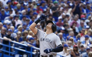 Giovanny Urshela el pelotero cartagenero de las Grandes Ligas se consolida como uno de los mejores de su equipo. Archivo