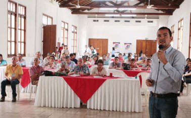 Unos 100 consejeros de planeación de Santander y de Norte de Santander participaron en el encuentro. César Obando
