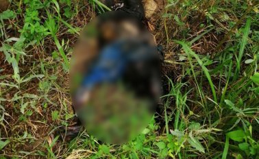 El cadáver fue encontrado por un maletero que alertó a la Policía en una trocha de Villa del Rosario. Cortesía