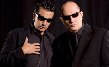 ‘Ríase El Show’, una de las obras pioneras del stand up comedy en Colombia, hecha por Julián Arango y Antonio Sanint. Colprensa